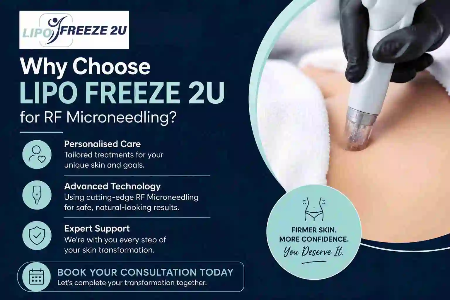 Why Choose LIPO FREEZE 2U for RF Microneedling Greenock?