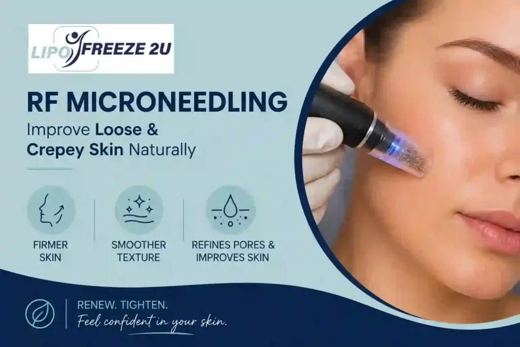 Can RF Microneedling Help Improve Loose and Crepey Skin Greenock?